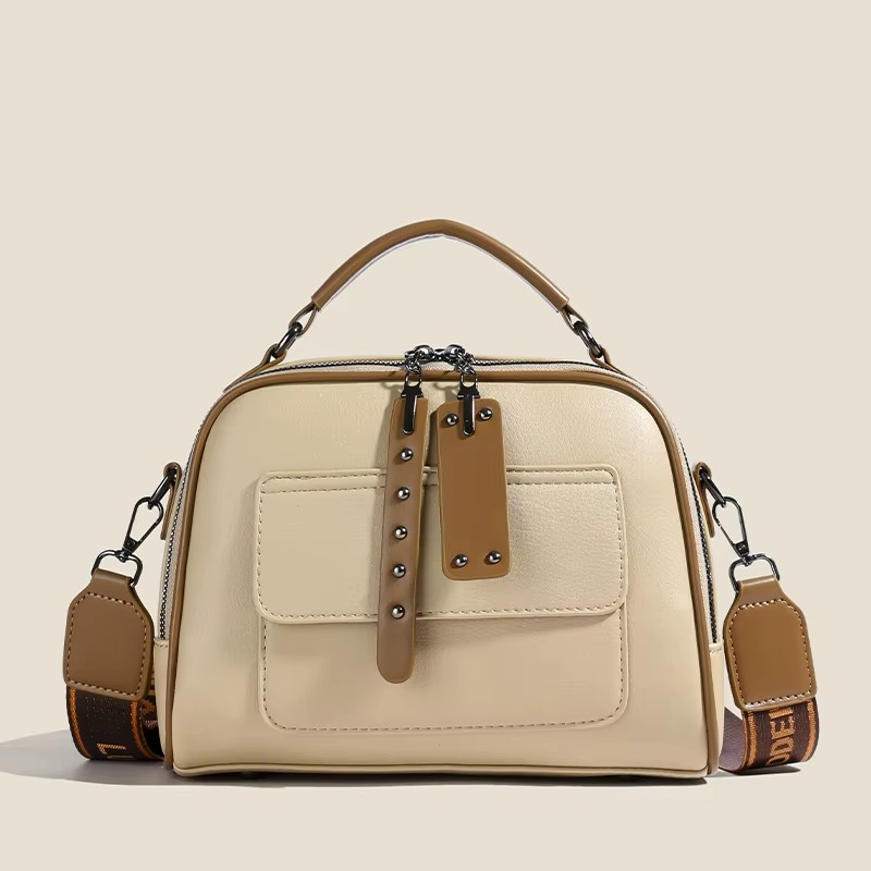 Ladies' handbag & Crossbody Bag (Cream)