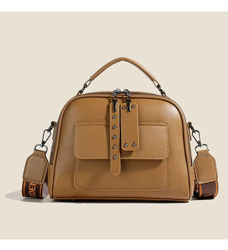 Ladies' handbag & Crossbody Bag (Brown)