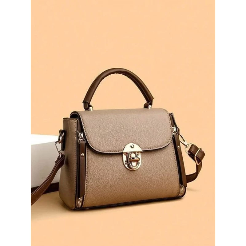 High Quality Leather Kangaroo Handbag (Brawn)